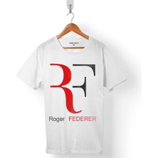 Kendim Seçtim Tenis Roger Federer The Perfect Start Erkek Tişört