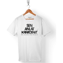 Kendim Seçtim Sen Anlat Karadeniz Tv Dizisi Logo Erkek Tişört