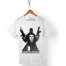 Kendim Seçtim The Crazy Punısher War Cezalandırıcı Logo Erkek Tişört