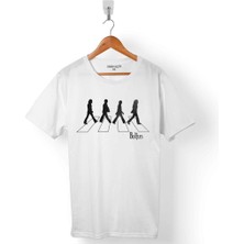 Kendim Seçtim The Beatles Abbey Road 1969 Erkek Tişört