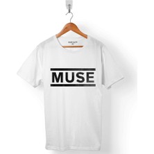 Muse Band Müzik Classıc Logo Erkek Tişört