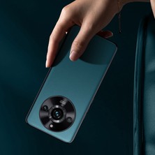 Realme 11 Pro 5g Pu Deri Kaplamalı Tpu + Pc Telefon Kılıfı Metal Lens Koruma Koruma Anti-Çizgi Kapağı (Yurt Dışından)