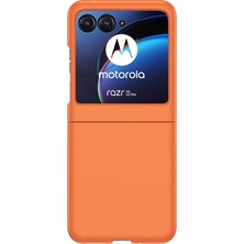 Motorola Razr 40 Ultra 5g Sert Pc Telefon Kılıfı Ultra-Ince Cilt Touch Arka Kapak (Yurt Dışından)