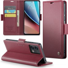 Motorola Moto G Stylus 5g (2023) Stand Cüzdan Telefon Kılıfı Rfıd Engelleme Telefon Deri Kapağı (Yurt Dışından)