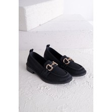 Getcho Lesi Kadın Siyah Babet