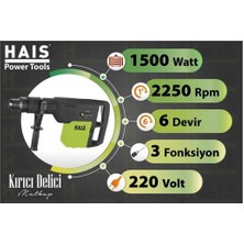 Hais Kırıcı Delici Matkap 11 kg 1500W Z1C-ZT2-52