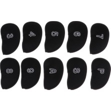 Tasteful 10 Paket Golf Head-Incovers Golfğı ve Nummber 4 5 6 7 8 9 P A S (Yurt Dışından)