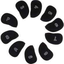 Tasteful 10 Paket Golf Head-Incovers Golfğı ve Nummber 4 5 6 7 8 9 P A S (Yurt Dışından)