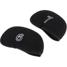 Tasteful 10 Paket Golf Head-Incovers Golfğı ve Nummber 4 5 6 7 8 9 P A S (Yurt Dışından)