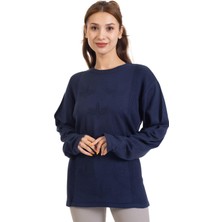 Mutlu City Sonbahar/Kış Kadın Likralı Triko Örgü Viskon Anne Bluz 2104