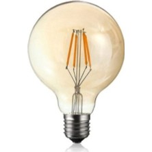 Edison G95 Dekoratif Rustik LED Ampül - Edison Ampül - Tasarruflu LED Aydınlatma