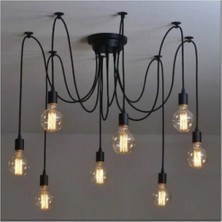 Edison G95 Flamanlı Rustik 4W LED Ampul 5'li Dekoratif Vintage Aydınlatma