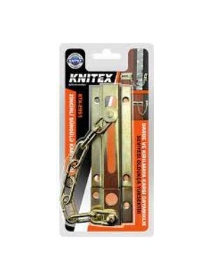 Knitex E-10 Zincirli Sürgülü Kapı Kilidi Vkm KTX-2951