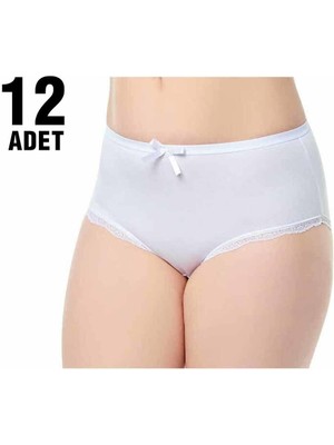 Tutku Elit 2402 Paçası Dantel Bayan Bato 12'li