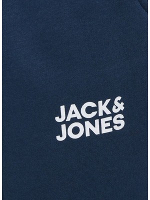 Jack & Jones Lastikli Paça Lacivert Erkek Eşofman Altı Jpstgordon Jjnewsoft Sweat Pant Noo