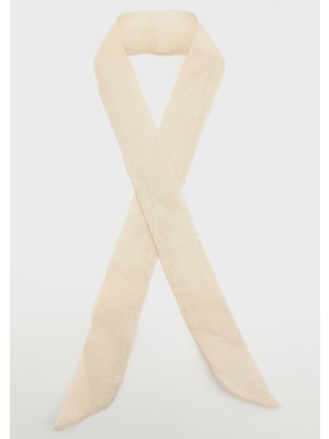 Angel Çanta Aksesuar Ipek Çanta Fuları Bej Renk