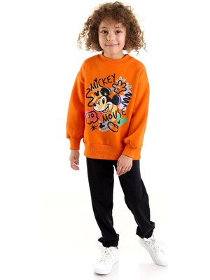 Mickey Mouse Lisanslı Erkek Çocuk Sweatshirt 21169