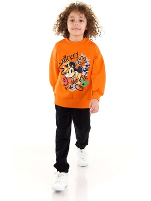 Mickey Mouse Lisanslı Erkek Çocuk Sweatshirt 21169