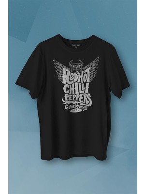 Kendim Seçtim Red Hot Rhcp Rock Müzik Music Baskılı Tişört  T-Shirt