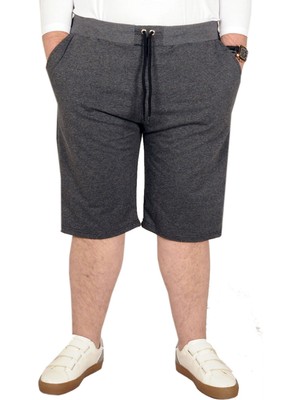 ModeXL  Büyük Beden Erkek Kapri Straight Basic 20500 Antrasit