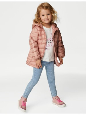 Marks & Spencer Stormwear™ Kapüşonlu Puffer Şişme Mont