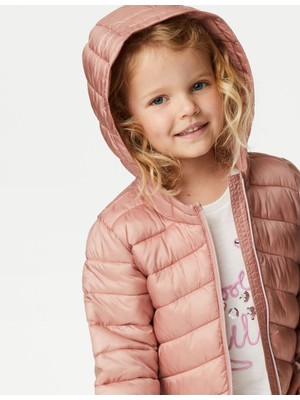 Marks & Spencer Stormwear™ Kapüşonlu Puffer Şişme Mont