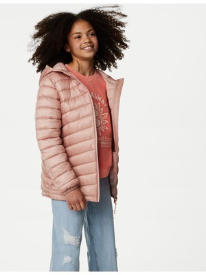 Marks & Spencer Stormwear™ Kapüşonlu Puffer Şişme Mont