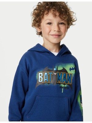 Marks & Spencer Batman™ Kapüşonlu Sweatshirt