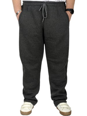 ModeXL  Büyük Beden Erkek Eşofman Altı Classic 3 Ip 11103 Antramelanj