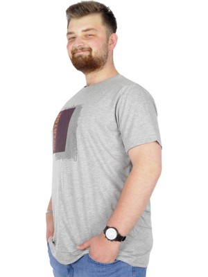 ModeXL Mode Xl Büyük Beden T-Shirt Bisiklet Yaka Reviewing 22171 Grimelanj