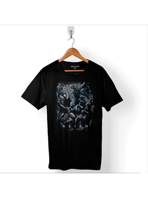 Kendim Seçtim Yaratık Alien Covenant Film Sinema Baskılı Tişört  T-Shirt