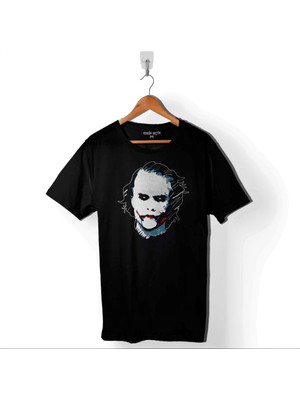 Kendim Seçtim Batman Betmen Kara Şovalye Joker Dark Knight Baskılı Tişört  T-Shirt