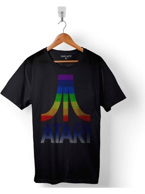 Kendim Seçtim Atarı Ateri Nostalji Oyun Logo Baskılı Tişört  T-Shirt
