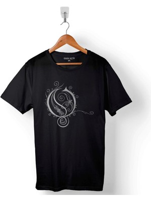 Kendim Seçtim Opeth Logo Progresif Metal Music Baskılı Tişört  T-Shirt