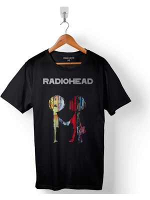 Kendim Seçtim Radiohead Radio Head Logo Thom Yorke Baskılı Tişört  T-Shirt