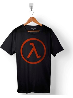 Kendim Seçtim Half Life Half-Life Counter Strike Logo Baskılı Tişört  T-Shirt