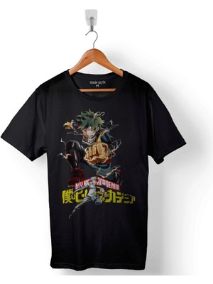 Kendim Seçtim Izuku Mıdorıya Boku No Hero My Academıa Baskılı Tişört  T-Shirt