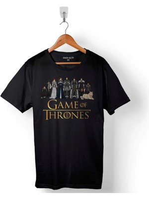 Kendim Seçtim Game Of Thrones Stark Anime Wolf Kurt Baskılı Tişört  T-Shirt