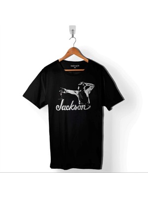 Kendim Seçtim Michael Jackson Dance Moon Light Dancing Dans Baskılı Tişört  T-Shirt