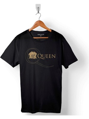 Kendim Seçtim Queen Logo Freddie Mercury Eagle Rock Baskılı Tişört  T-Shirt