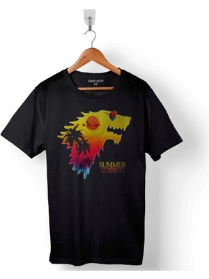 Kendim Seçtim Game Of Thrones Summer Is Coming Yaz Baskılı Tişört  T-Shirt