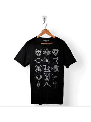 Kendim Seçtim Çizgi Film Fooly Cooly Flcl Anime Cartoon Kedi Baskılı Tişört  T-Shirt