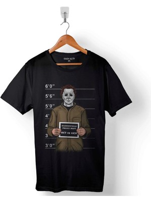 Kendim Seçtim Mr Michael Myers Bad Boy Baskılı Tişört Unisex T-Shirt