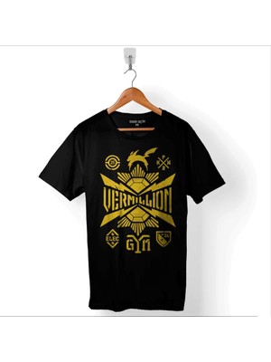 Kendim Seçtim Vermilion Cıty Gym Elec TM24 Fitness Vücut Baskılı Tişört Unisex T-Shirt