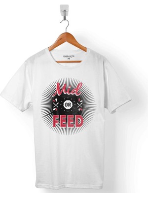 Kendim Seçtim Mıd Or Feed Dota 2 Dota2 Logo Erkek Tişört