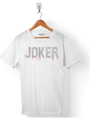 Kendim Seçtim Joker Typography Hip Hop Erkek Tişört