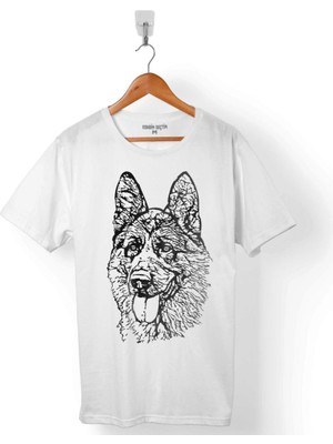 Kendim Seçtim German Shepherd Alman Kurdu Çoban Köpeği Erkek Tişört