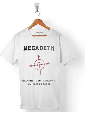 Kendim Seçtim Megadeth Cryptıc Wrıtıngs Logo Erkek Tişört