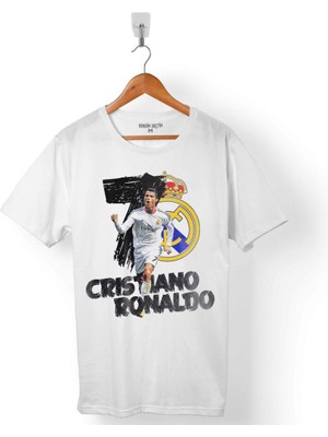 Kendim Seçtim Cristiano Ronaldo Cr7 Juventus Altın Top Ballon D'or Erkek Tişört