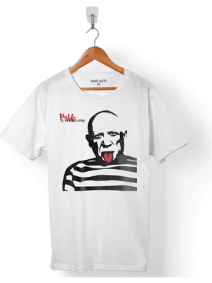 Kendim Seçtim Pablo Pıcasso All The Worlds A Stage Erkek Tişört